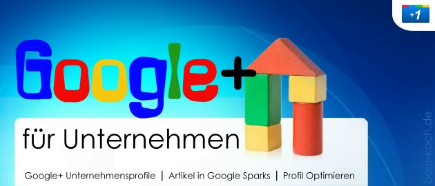 Firmen Profil in Google Plus