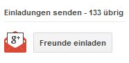 Google Plus Einladung